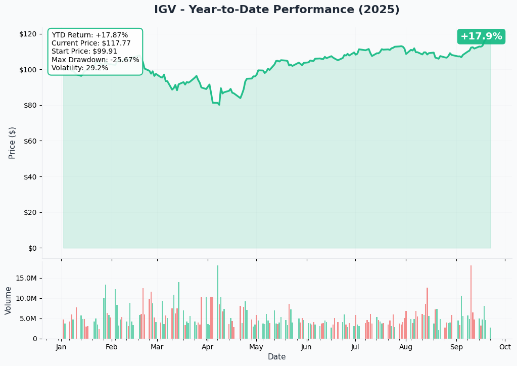 IGV YTD Performance