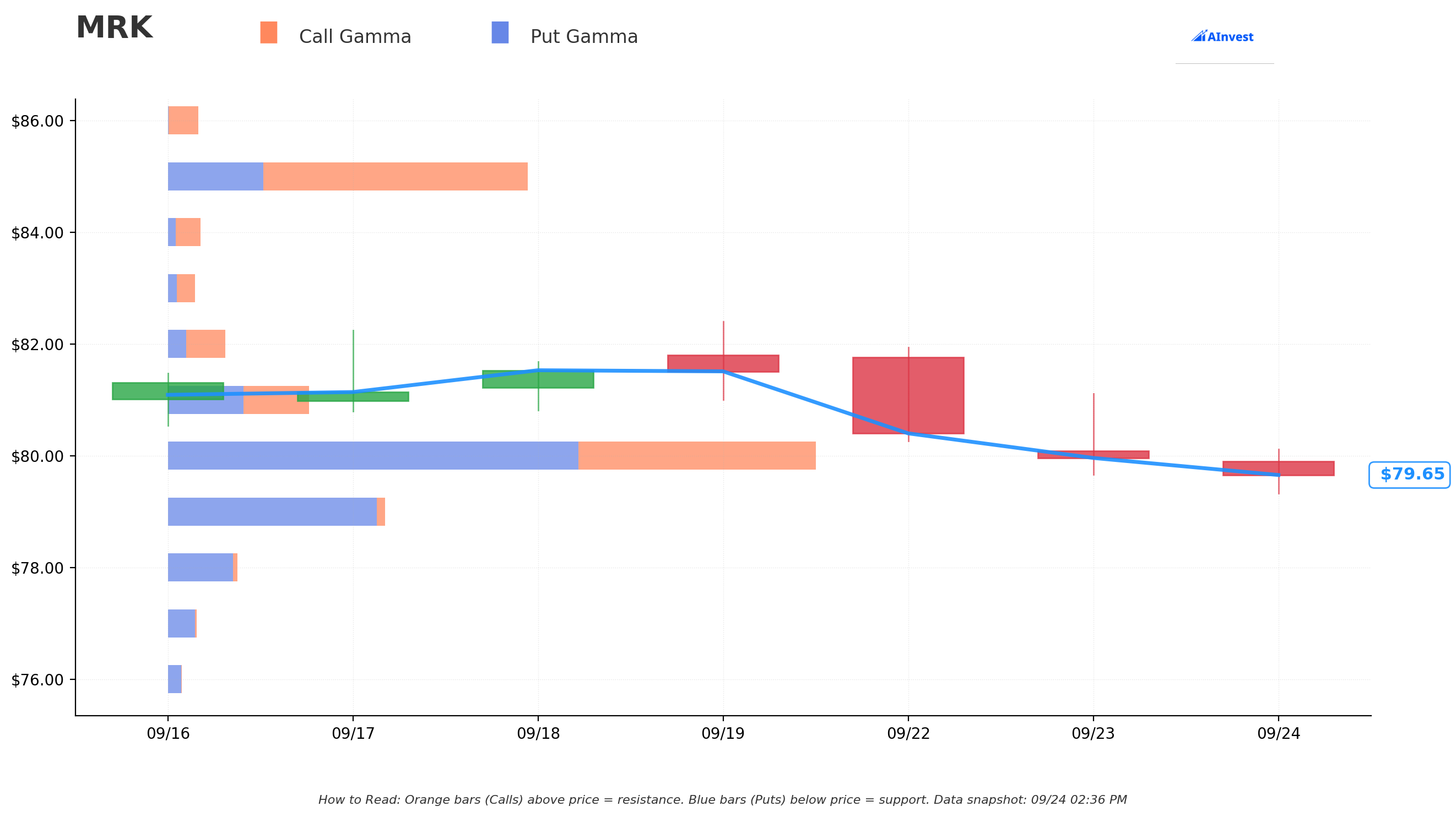 Gamma Support & Resistance