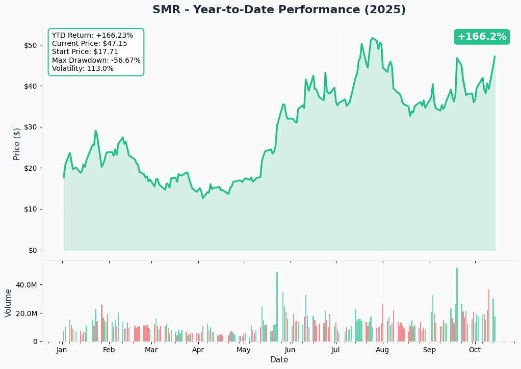 SMR YTD Performance