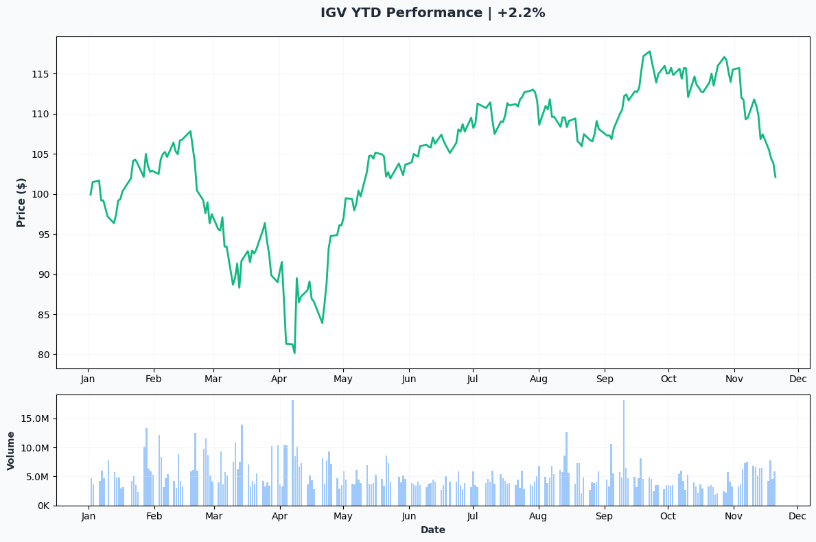 IGV YTD Performance