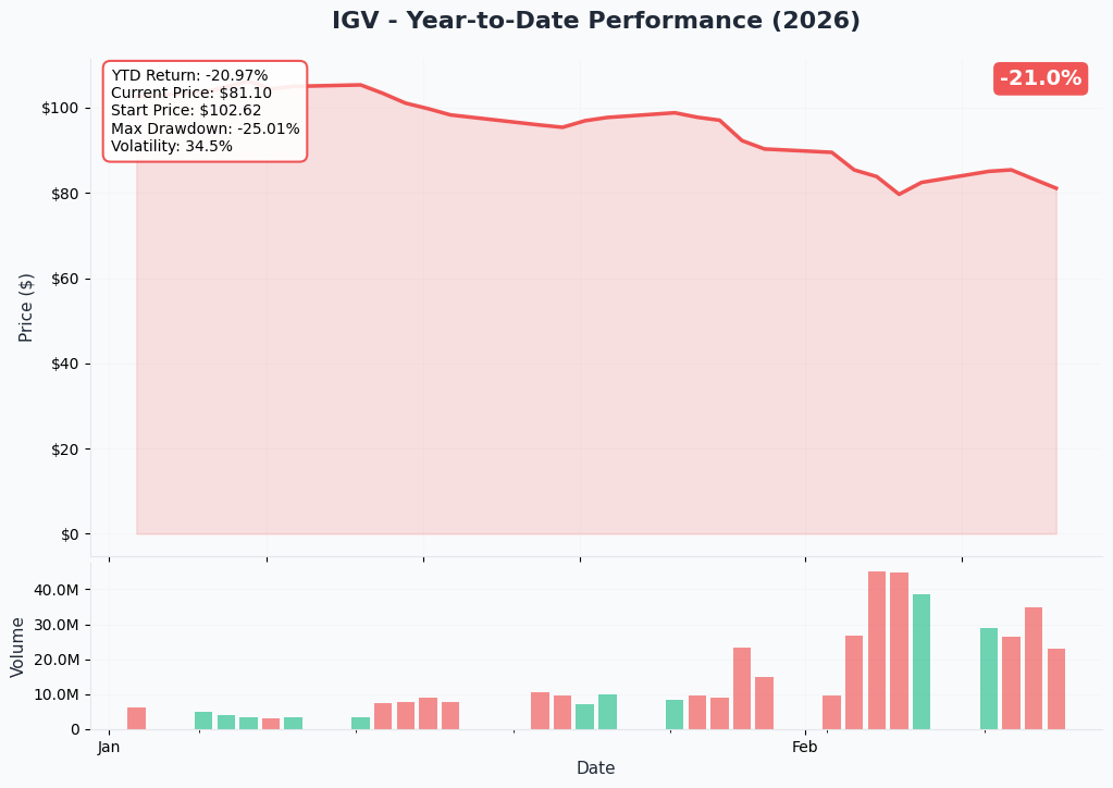 IGV YTD Performance