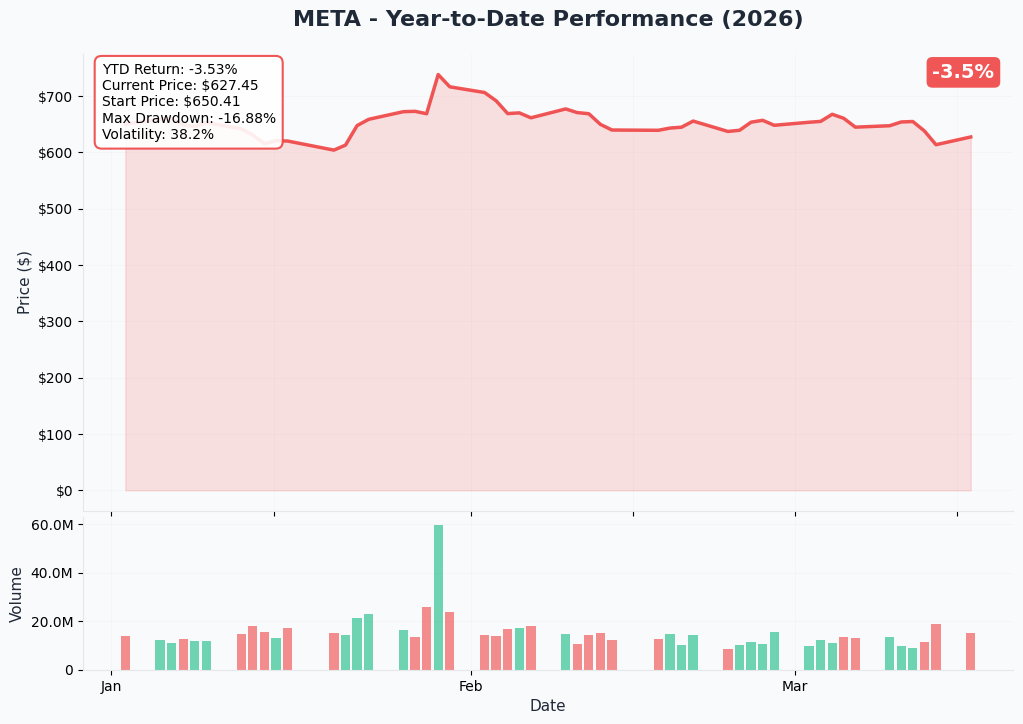 META YTD Performance